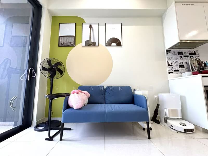 Parc Botannia, 18 Fernvale Street, 1 Bedroom, 506 sqft, Condominium For Sale, by Kevin Shen 沈凯文, 500229619 - Living Room - PropertyGuru.com.sg