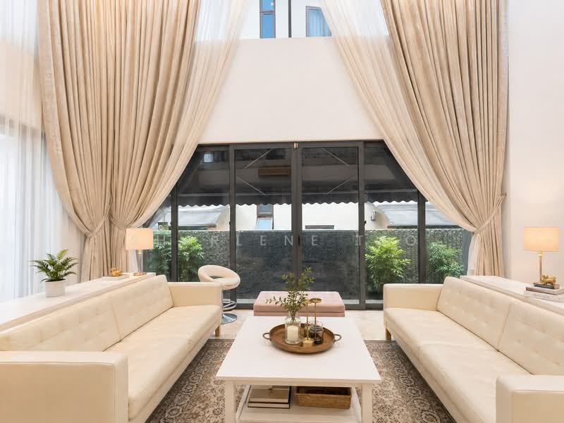 Rare 5,100sqft Corner Terrace | Pool + Lift | Multi-Gen Family Sanctuary, Inggu Road, 5 Bedrooms, 5,100 sqft, Corner Terrace For Sale, by Sharlene Teo, 500229620 - Living Room - PropertyGuru.com.sg