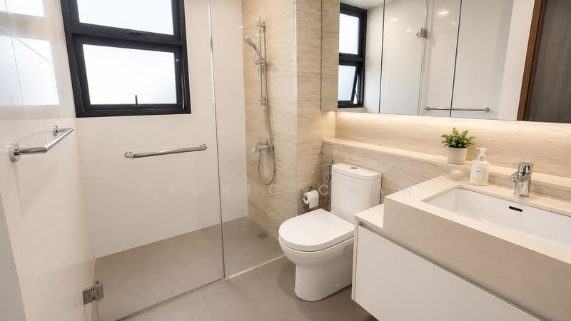 Lush Acres, 3 Fernvale Close, 3 Bedrooms, 1,098 sqft, Executive Condominium For Sale, by Cedric Chan, 500229625 - Bathroom - PropertyGuru.com.sg