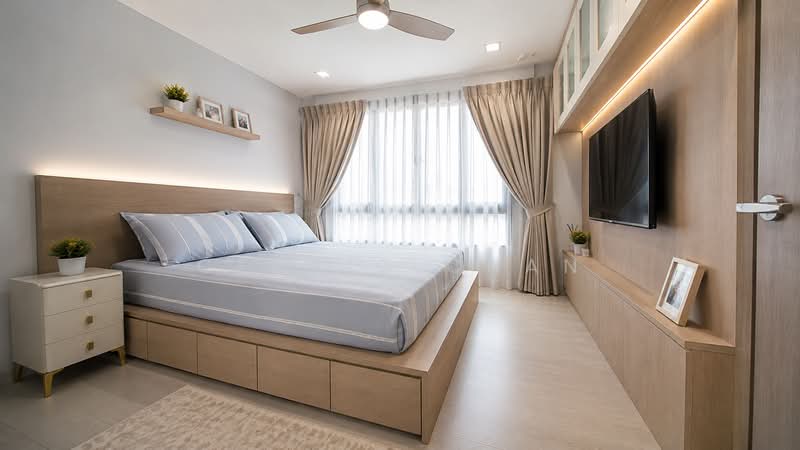Lush Acres, 3 Fernvale Close, 3 Bedrooms, 1,098 sqft, Executive Condominium For Sale, by Cedric Chan, 500229625 - Bedroom - PropertyGuru.com.sg