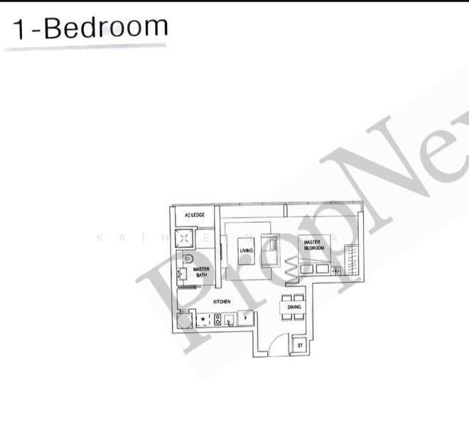 Skyline Residences, 610 Telok Blangah Road, 1 Bedroom, 484 sqft, Condominium For Sale, by Kathleen Koay, 500229631 - PropertyGuru.com.sg