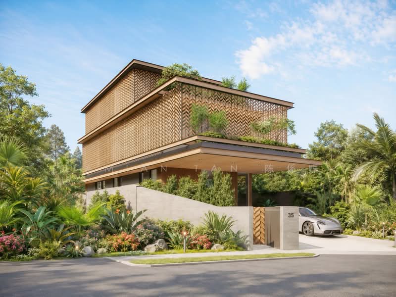 1 KM OF SINGAPORE CHINESE GIRLS' PRIMARY SCH | NEAR BOTANIC GDNS MRT STATION | BRAND NEW DETACHED, Berrima Road University Bahasa Seni Ilmu Sejarah Tempua Kheam Hock Trevose Camborne Narooma Dalkeith Harlyn Unggas Merryn Shelford Watten Hillcrest Harom Setangkai Duke's Queen's King's Princess Wales Prince Duchess Coronation Greenwood Vanda Linden, 5 Bedrooms, 9,462 sqft, Detached House For Sale, by Damian Tan 陈係赈, 500229643 - Exterior - PropertyGuru.com.sg