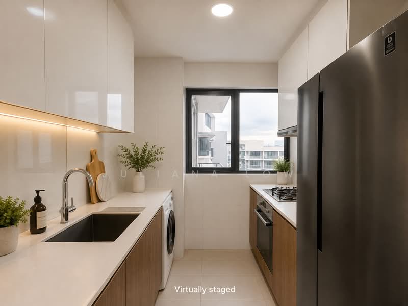 NV Residences, 89 Pasir Ris Grove, 2 Bedrooms, 764 sqft, Condominium For Sale, by Juliana Low, 500229692 - Kitchen - PropertyGuru.com.sg