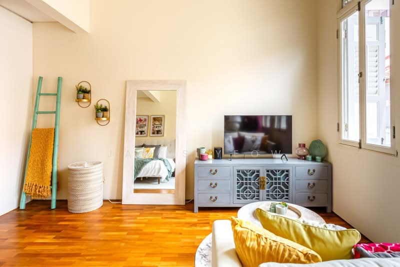 152D Tembeling road Conservation, , 3 Bedrooms, 3,500 sqft, Conservation House For Rent, by James Yeow, 500229742 - Living Rm (furnitures illustration only) - PropertyGuru.com.sg