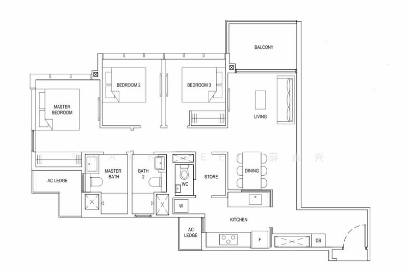 The Florence Residences, 91 Hougang Avenue 2, 3 Bedrooms, 1,012 sqft, Condominium For Sale, by Shaun Seet 薛永兴, 500229804 - PropertyGuru.com.sg