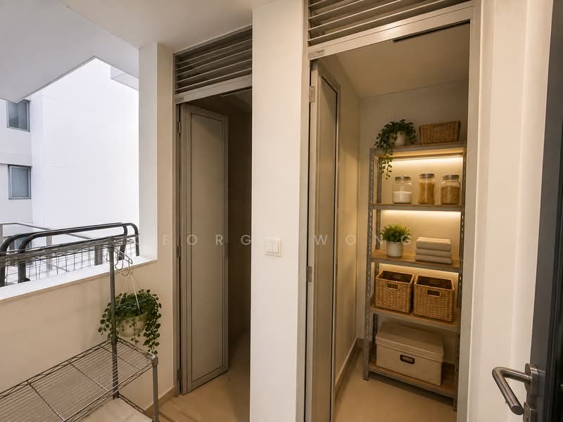 SkyPark Residences, Sembawang Drive, 3 Bedrooms, 1,238 sqft, Executive Condominium For Sale, by George Wong, 500229819 - Balcony - PropertyGuru.com.sg