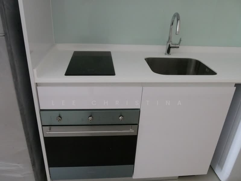 The Trilinq, 28B Jalan Lempeng, 1 Bedroom, 538 sqft, Condominium For Rent, by Lee Christina, 500229842 - Kitchen - PropertyGuru.com.sg