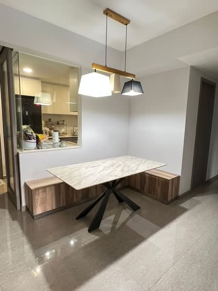 The Criterion, 7 Yishun Street 51, 3 Bedrooms, 1,033 sqft, Executive Condominium For Sale, by Ivy Tan, 500229851 - Dining Room - PropertyGuru.com.sg