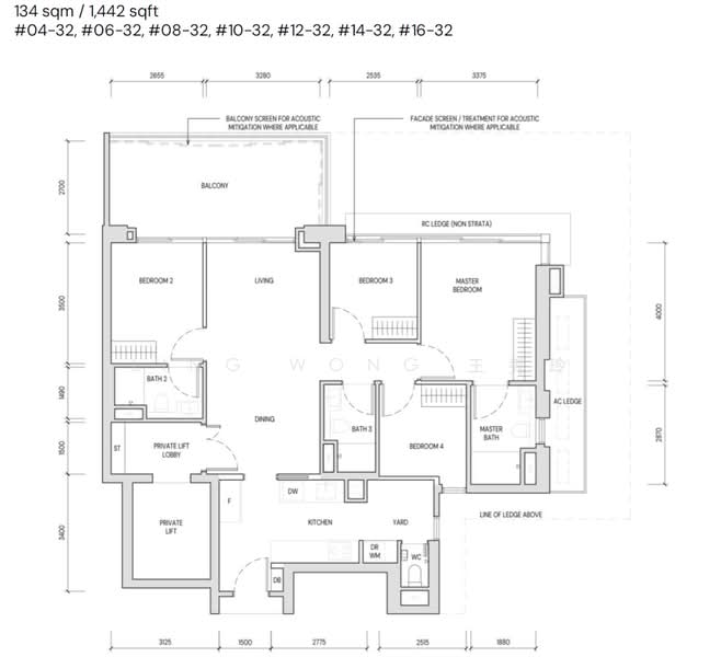 Aurea, 802 Beach Road, 4 Bedrooms, 1,442 sqft, Condominium For Sale, by Ling Wong 王秀玲, 500229858 - PropertyGuru.com.sg