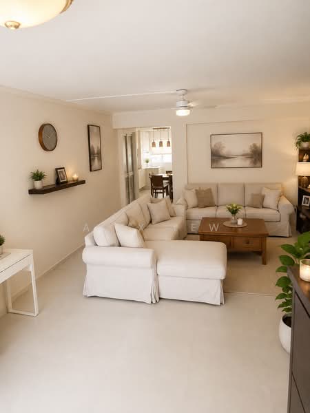 3 Delta Avenue, 3 Delta Avenue, 3 Bedrooms, 980 sqft, HDB Flat For Sale, by Alex Yew, 500229874 - Living Room - PropertyGuru.com.sg