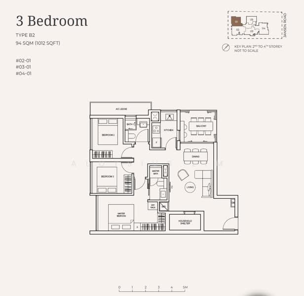 Undervalued Brand New Freehold Move In Ready Apartment, Jansen Road, 3 Bedrooms, 1,012 sqft, Apartment For Sale, by Aloysius Lim, 500229875 - PropertyGuru.com.sg