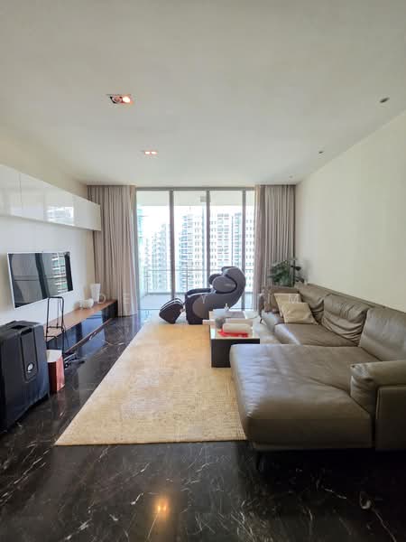 Helios Residences, 15 Cairnhill Circle, 3 Bedrooms, 1,668 sqft, Condominium For Rent, by Denny Lim, 500229881 - Living Room - PropertyGuru.com.sg