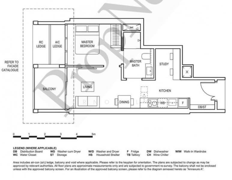 CanningHill Piers, 1 Clarke Quay, City Hall / Clarke Quay, 1 Bedroom, 538 sqft, Condominium For Sale, by Vernon Low, 500229902 - PropertyGuru.com.sg
