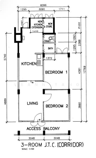 112 Ho Ching Road, 112 Ho Ching Road, 2 Bedrooms, 732 sqft, HDB Flat For Sale, by Veann Tang, 500229954 - PropertyGuru.com.sg