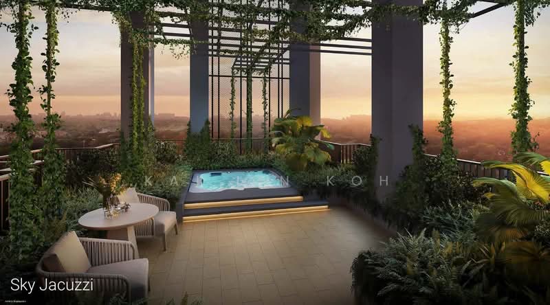 Lentoria, 36 Lentor Hills Road, 2 Bedrooms, 700 sqft, Condominium For Sale, by Kai Lin Koh, 500229962 - Sky Jacuzzi - PropertyGuru.com.sg