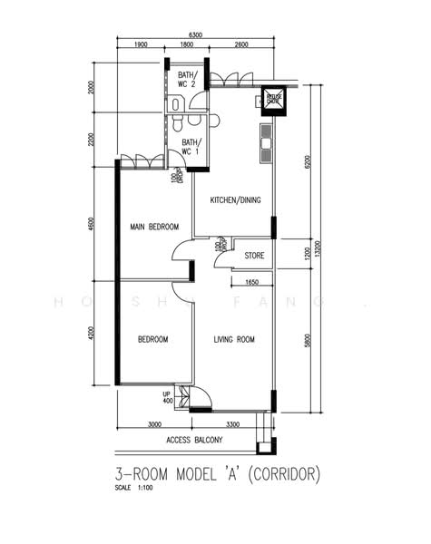 102 Bukit Purmei Road, 102 Bukit Purmei Road, 3 Bedrooms, 786 sqft, HDB Flat For Sale, by Ho Shu Fang ., 500229981 - PropertyGuru.com.sg