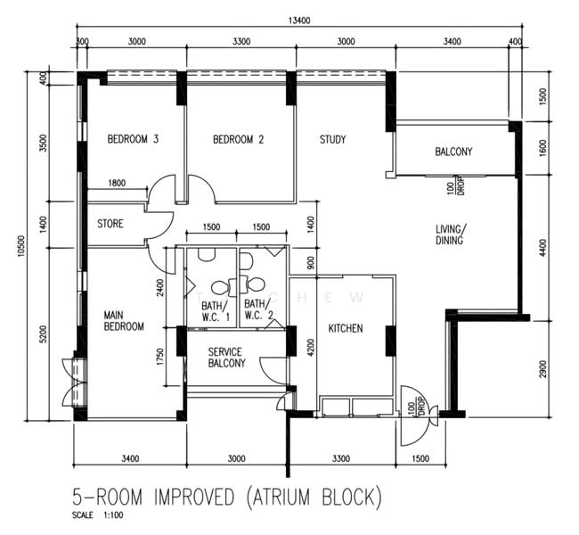 451 Fajar Road, 451 Fajar Road, 3 Bedrooms, 1,281 sqft, HDB Flat For Sale, by TJ Chew, 500229991 - PropertyGuru.com.sg