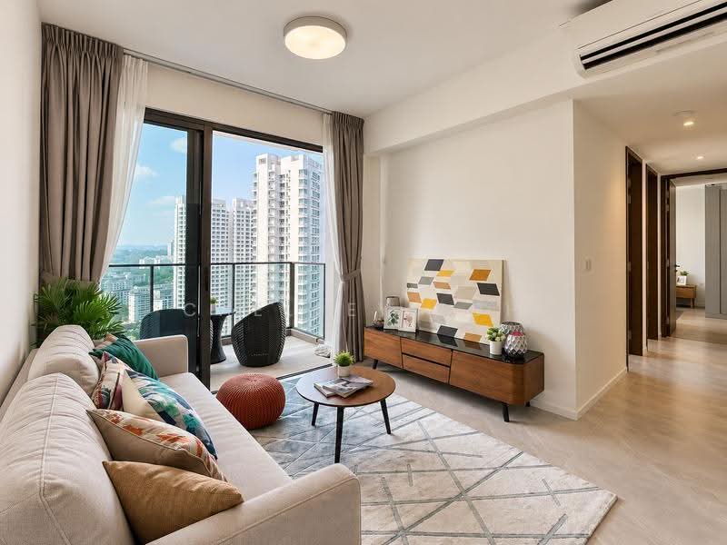 C.H.E.A.P | Genuine Seller | High-Floor 3BR | 1-2KM to Nan Hua Pri | $6000 Rental Income, Buona Vista / West Coast / Clementi New Town, 3 Bedrooms, 958 sqft, Condominium For Sale, by Chelsey Soh, 500230003 - Living Room - PropertyGuru.com.sg