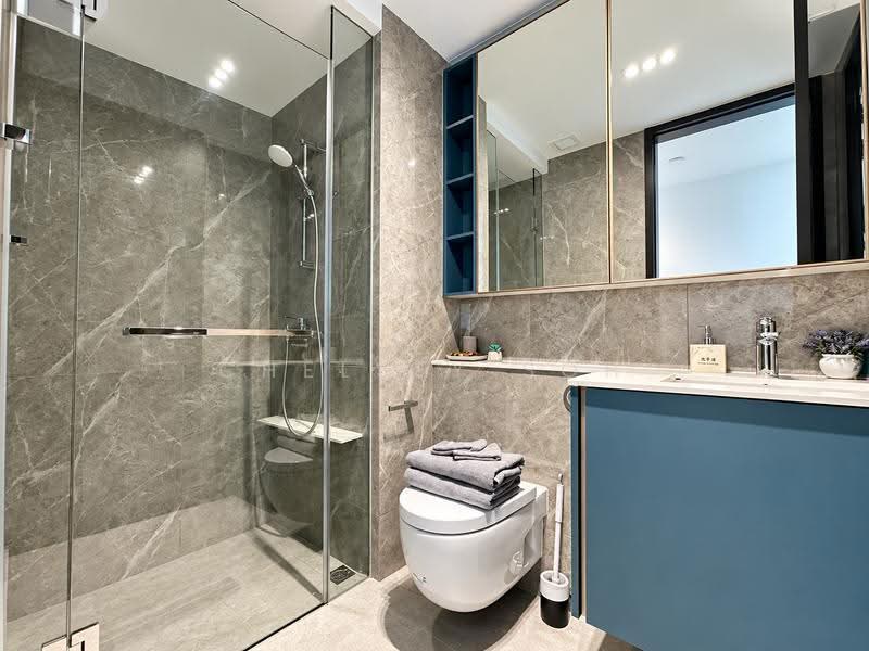 C.H.E.A.P | Genuine Seller | High-Floor 3BR | 1-2KM to Nan Hua Pri | $6000 Rental Income, Buona Vista / West Coast / Clementi New Town, 3 Bedrooms, 958 sqft, Condominium For Sale, by Chelsey Soh, 500230003 - Bathroom - PropertyGuru.com.sg