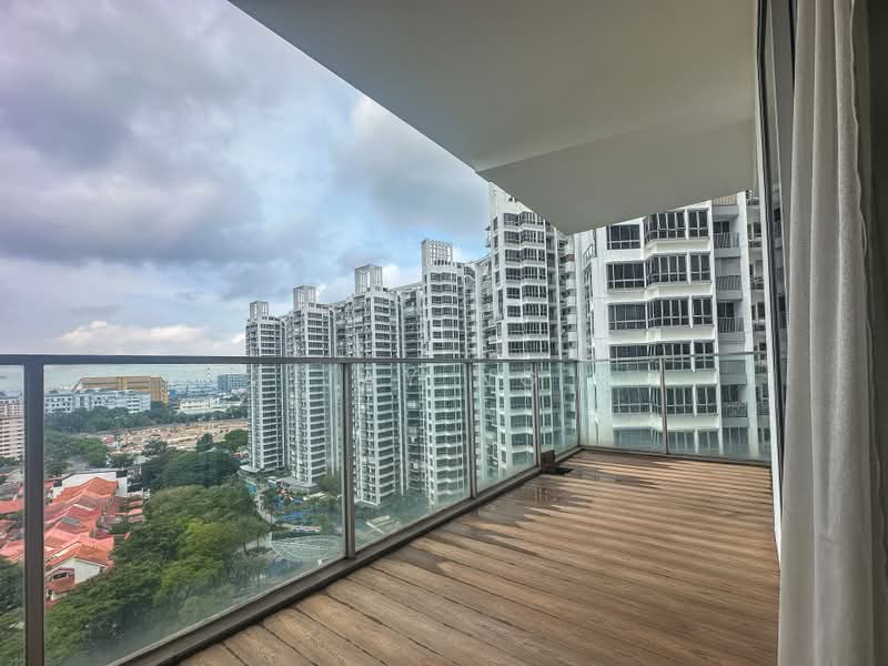 The Parc Condominium, 3 West Coast Walk, 4 Bedrooms, 1,518 sqft, Condominium For Rent, by Jay Ng, 500230026 - Balcony - PropertyGuru.com.sg