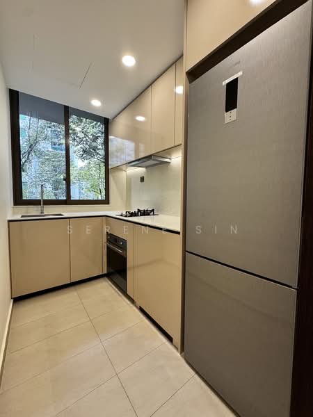 Forett at Bukit Timah, 36 Toh Tuck Road, 2 Bedrooms, 947 sqft, Condominium For Sale, by Serene Sin, 500230064 - Fully Equipped Kitchen with Windows - PropertyGuru.com.sg