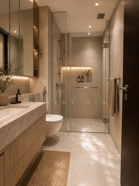 Forett at Bukit Timah, 36 Toh Tuck Road, Clementi Park / Upper Bukit Timah, 2 Bedrooms, 947 sqft, Condominium For Sale, by Serene Sin, 500230064 - Bathroom - PropertyGuru.com.sg