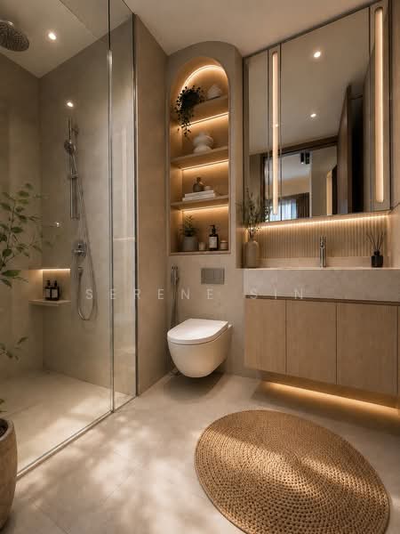 Forett at Bukit Timah, 36 Toh Tuck Road, Clementi Park / Upper Bukit Timah, 2 Bedrooms, 947 sqft, Condominium For Sale, by Serene Sin, 500230064 - Bathroom - PropertyGuru.com.sg