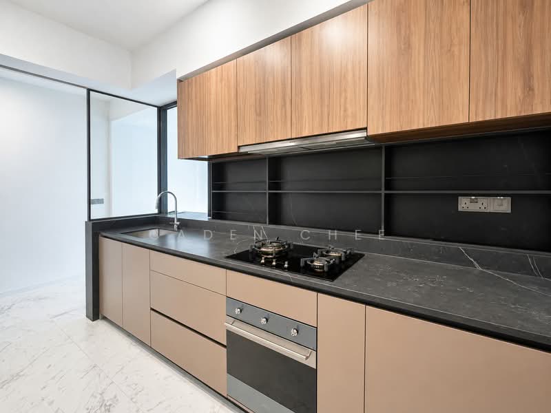 Sceneca Residence, Tanah Merah Kechil Link, 3 Bedrooms, 1,163 sqft, Condominium For Rent, by Caden Chee, 500230085 - Kitchen - PropertyGuru.com.sg