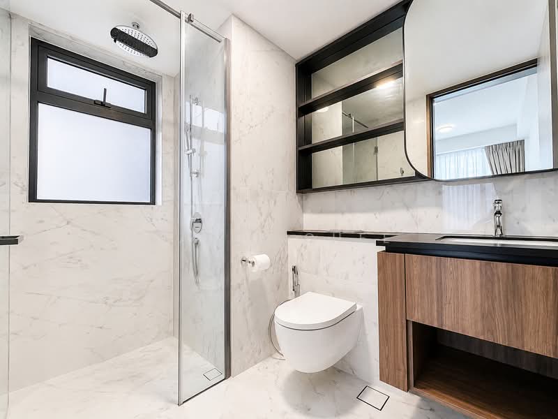 Sceneca Residence, Tanah Merah Kechil Link, 3 Bedrooms, 1,163 sqft, Condominium For Rent, by Caden Chee, 500230085 - Bathroom - PropertyGuru.com.sg