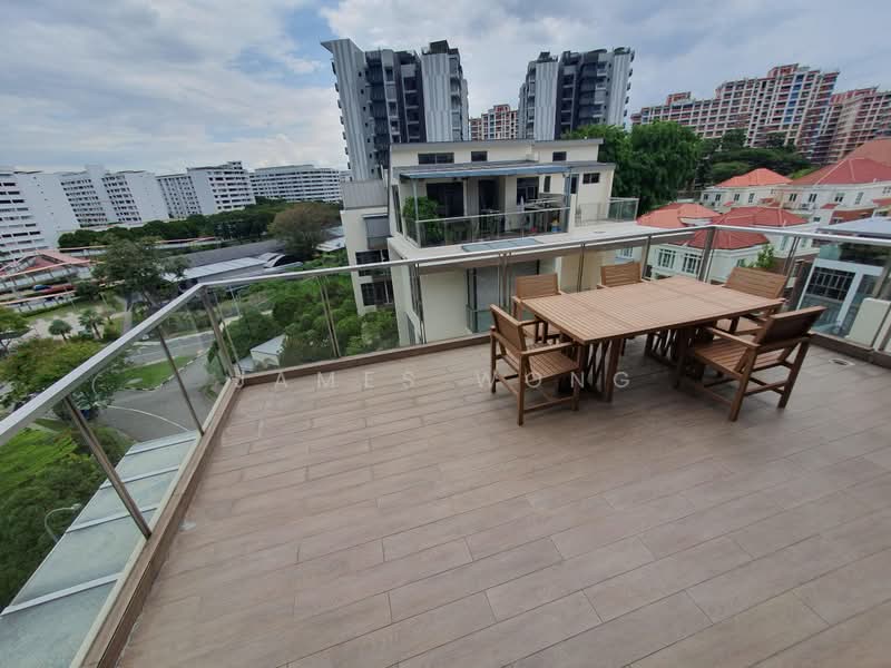 Tropika East, 5 Foo Kim Lin Road, 3 Bedrooms, 1,819 sqft, Condominium For Sale, by James Wong, 500230091 - Terrace area - PropertyGuru.com.sg