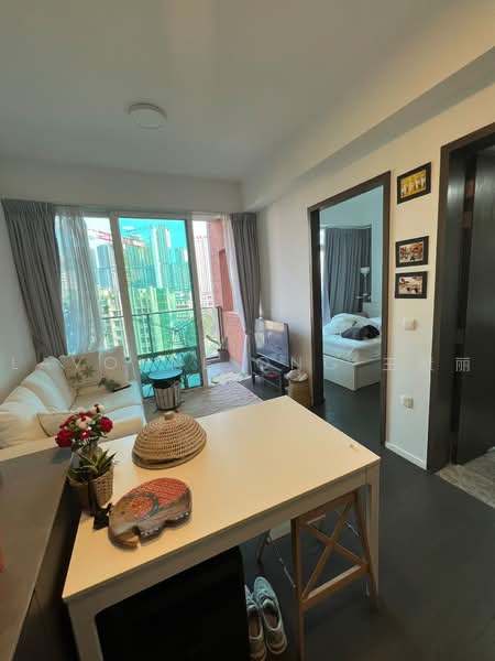 Principal Garden, 93 Prince Charles Crescent, 1 Bedroom, 506 sqft, Condominium For Rent, by Lavonne Ong 王慧丽, 500230137 - Living Room - PropertyGuru.com.sg