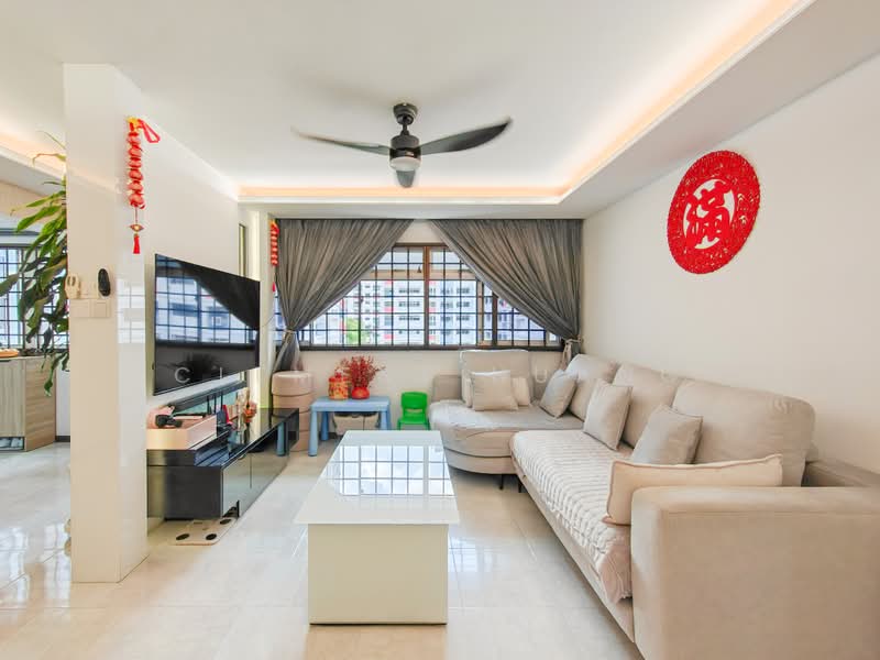 540 Choa Chu Kang Street 52, 540 Choa Chu Kang Street 52, 5 Bedrooms, 1,421 sqft, HDB Flat For Sale, by Clement Huang, 500230141 - Living Room - PropertyGuru.com.sg