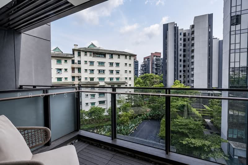 Leedon Green, 34 Leedon Heights, 1 Bedroom, 474 sqft, Apartment For Sale, by Kit Toh, 500230142 - Balcony - PropertyGuru.com.sg