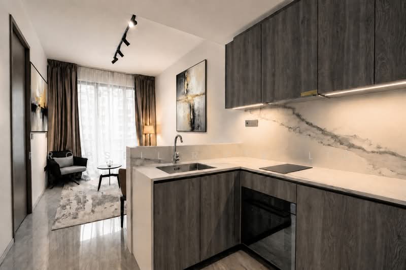 Leedon Green, 34 Leedon Heights, 1 Bedroom, 474 sqft, Apartment For Sale, by Kit Toh, 500230142 - Kitchen - PropertyGuru.com.sg