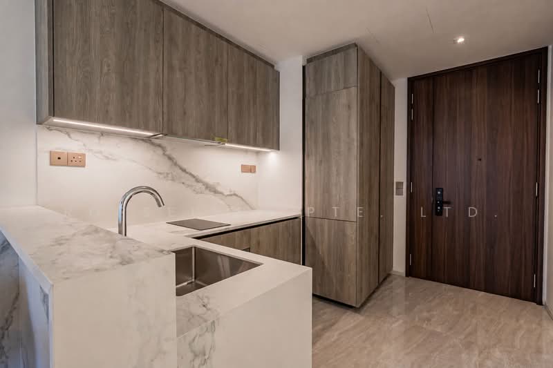 Leedon Green, 34 Leedon Heights, 1 Bedroom, 474 sqft, Apartment For Sale, by Kit Toh, 500230142 - Kitchen - PropertyGuru.com.sg