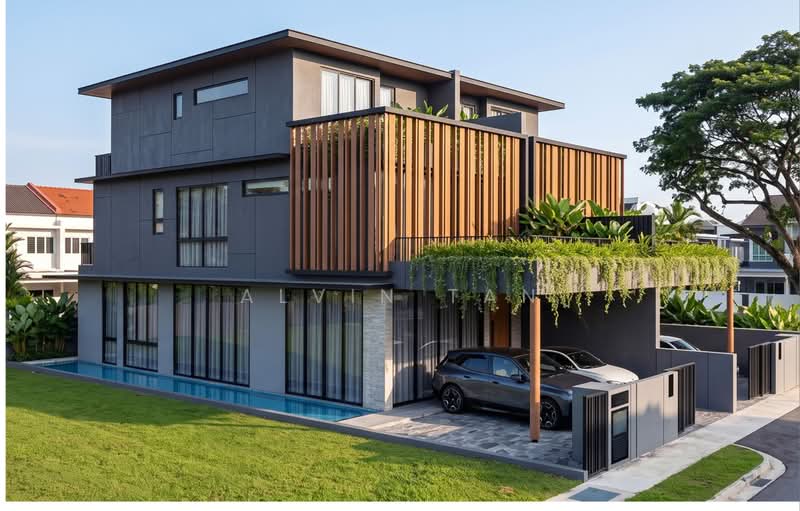 EXCLUSIVE LISTING!BRAND NEW SEMI D IN FRANKEL ESTATE, East Coast / Marine Parade, 5 Bedrooms, 5,954 sqft, Semi-Detached House For Sale, by Alvin Tan, 500230149 - Exterior - PropertyGuru.com.sg