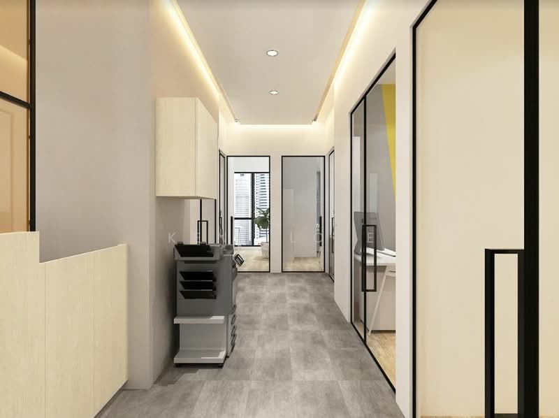 Woods Square, 8 Woodlands Square, 936 sqft, Office For Rent, by Kent Loke, 500230150 - Corridor - CommercialGuru.com.sg