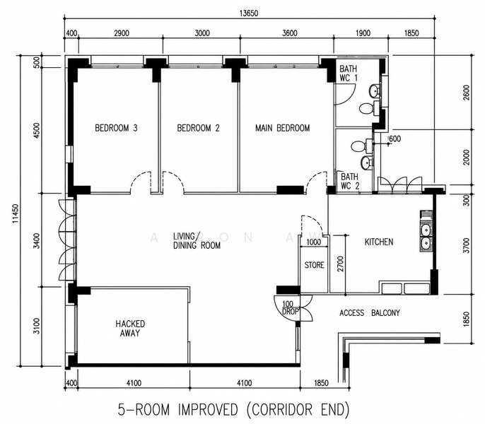 492C Tampines Street 45, 492C Tampines Street 45, 3 Bedrooms, 1,323 sqft, HDB Flat For Sale, by Aaron Aw, 500230158 - PropertyGuru.com.sg