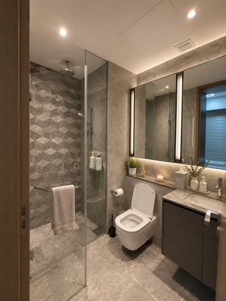 Leedon Green, 34 Leedon Heights, 1 Bedroom, 474 sqft, Condominium For Sale, by Joey Tan, 500230189 - Bathroom - PropertyGuru.com.sg