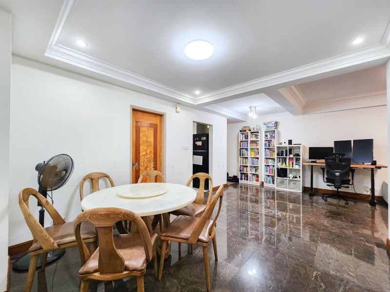 Ground landed-feel apartment Kovan Jansen Spring Serangoon Hougang, Jansen Road, 3 Bedrooms, 1,109 sqft, Apartment For Sale, by Clement Huang, 500230222 - Dining Room - PropertyGuru.com.sg