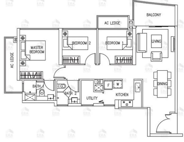 Eight Riversuites, 2 Whampoa East, 3 Bedrooms, 980 sqft, Condominium For Sale, by Kareen Tan 陳約廷, 500230244 - PropertyGuru.com.sg
