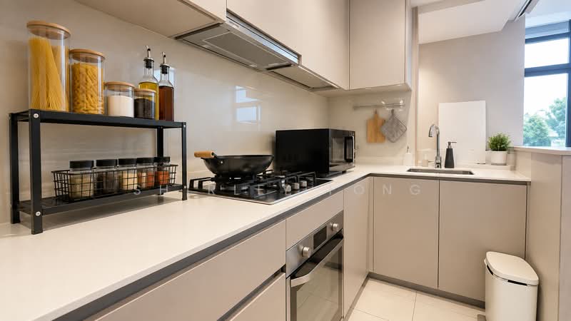 The Visionaire, 196 Canberra Drive, 3 Bedrooms, 1,012 sqft, Executive Condominium For Sale, by Shirley Fong, 500230278 - Kitchen - PropertyGuru.com.sg