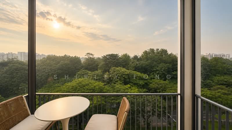 The Visionaire, 196 Canberra Drive, 3 Bedrooms, 1,012 sqft, Executive Condominium For Sale, by Shirley Fong, 500230278 - Balcony - PropertyGuru.com.sg