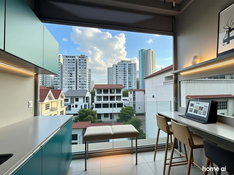 Suites @ Topaz, 3 Topaz Road, 1 Bedroom, 420 sqft, Condominium For Sale, by Tan Tien An (陈天安), 500230288 - Balcony - PropertyGuru.com.sg