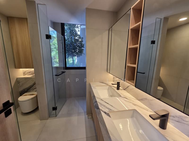 Brand New Landed for Sale! 1km to Top Schools!, Kheam Hock Road, Trevose Crescent, Merryn Road, University Road, Berrima Road, 6 Bedrooms, 7,898 sqft, Corner Terrace For Sale, by Cappi Lim, 500230303 - Bathroom - PropertyGuru.com.sg