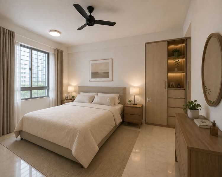 Laguna 88, 44 Eastwood Road, 3 Bedrooms, 1,184 sqft, Condominium For Sale, by Zachar Oh, 500230347 - Bedroom - PropertyGuru.com.sg