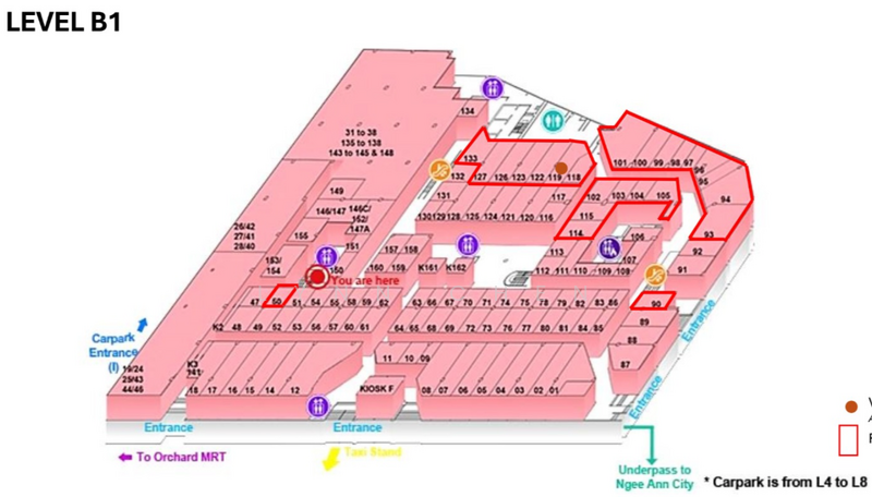 Lucky Plaza, 304 Orchard Road, 3,045 sqft, Food & Beverage For Sale, by Lynn Chen, 500230355 - CommercialGuru.com.sg