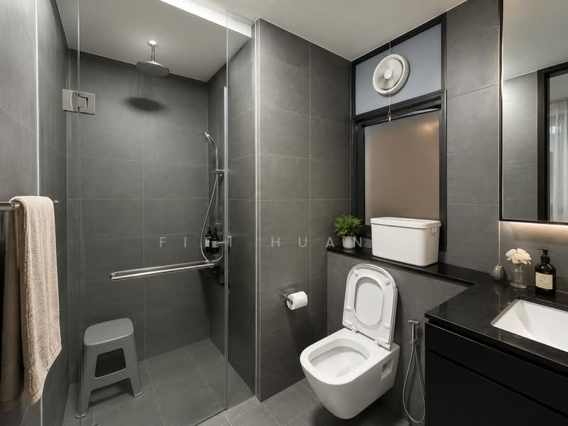 Park Colonial, 10 Woodleigh Lane, 2 Bedrooms, 667 sqft, Condominium For Sale, by Fifi Huang, 500230362 - Bathroom - PropertyGuru.com.sg