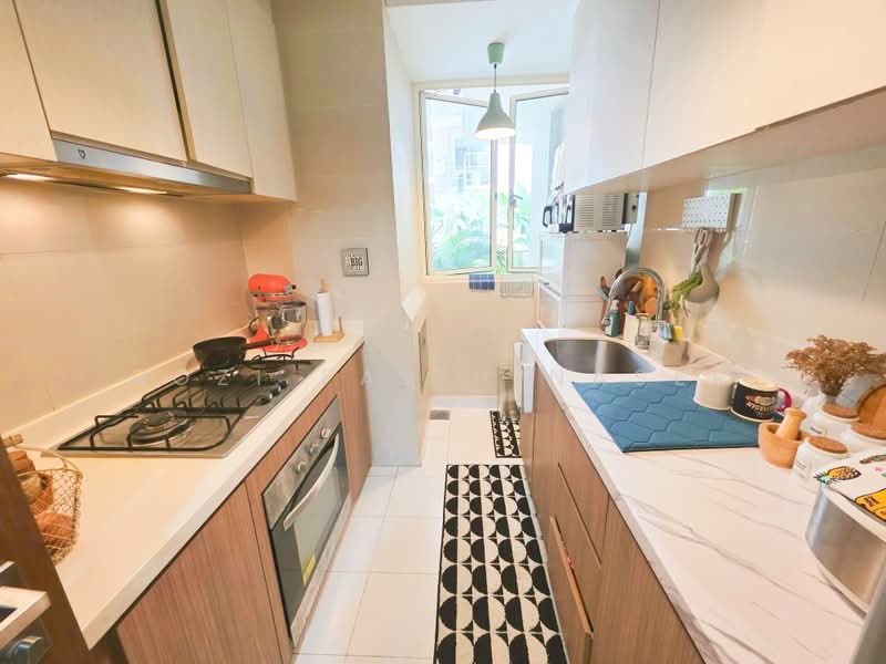 Watercolours, 25 Pasir Ris Link, 3 Bedrooms, 1,206 sqft, Executive Condominium For Sale, by Rozi Faith Naser, 500230374 - Kitchen & Yard - PropertyGuru.com.sg