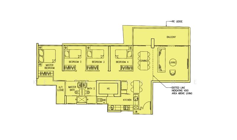 The Trilinq, Jalan Lempeng, 4 Bedrooms, 1,518 sqft, Condominium For Sale, by Ken Tay Boon Wee, 500230377 - PropertyGuru.com.sg